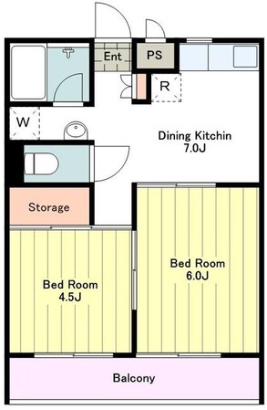 ベルハイムの物件間取画像